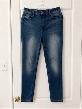 Simply Vera Vera Wang Dark Blue Skinny Jeans